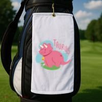 Taurus Dinosaur Golf Towel thumb 2