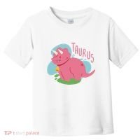 Taurus Dinosaur Toddler T-Shirt thumb 0