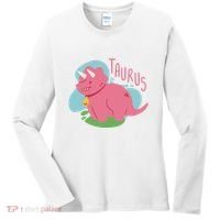 Taurus Dinosaur Women's Long Sleeve Shirt thumb 0