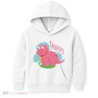Taurus Dinosaur Kids Hoodie thumb 0