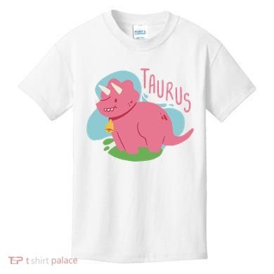 Taurus Dinosaur Kids T-Shirt