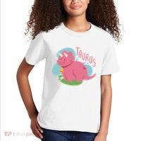 Taurus Dinosaur Kids T-Shirt thumb 2
