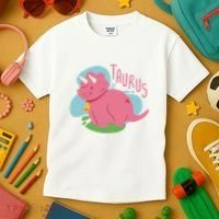 Taurus Dinosaur Kids T-Shirt thumb 3