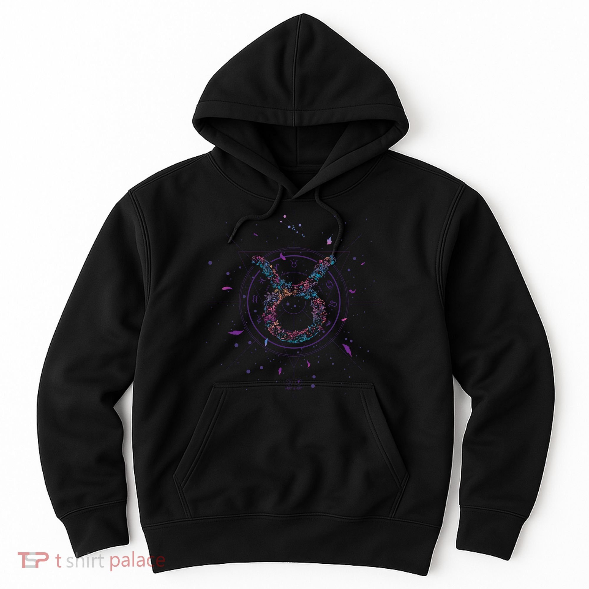 Taurus Floral Zodiac Hoodie