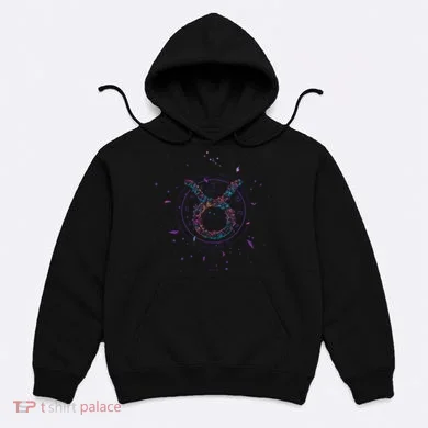 Taurus Floral Zodiac Hoodie