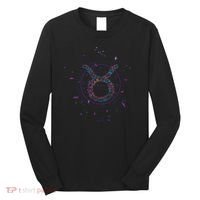 Taurus Floral Zodiac Long Sleeve Shirt thumb 0
