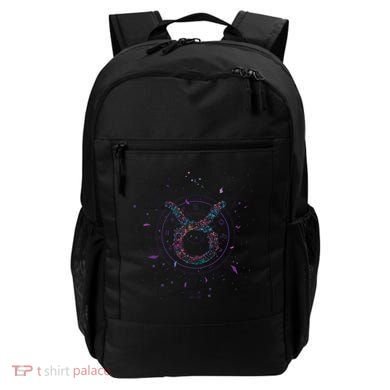 Taurus Floral Zodiac Backpack