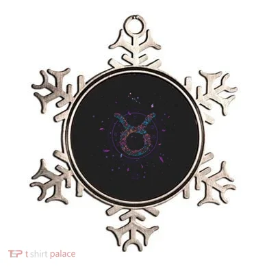 Taurus Floral Zodiac Ornament