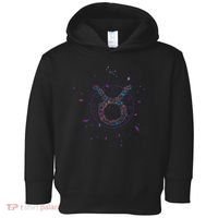 Taurus Floral Zodiac Toddler Hoodie thumb 0