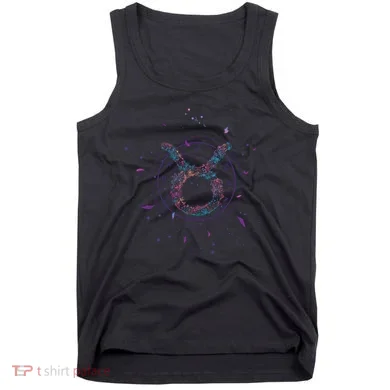 Taurus Floral Zodiac Tank Top