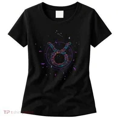 Taurus Floral Zodiac Women's T-Shirt
