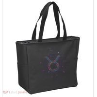Taurus Floral Zodiac Tote Bag thumb 2