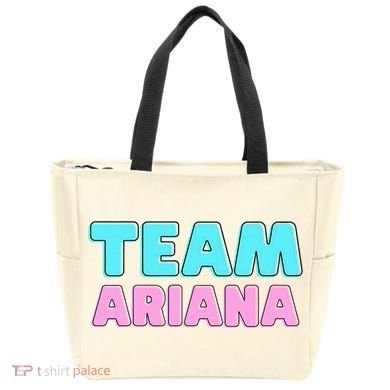Team Ariana Vintage Design Tote Bag