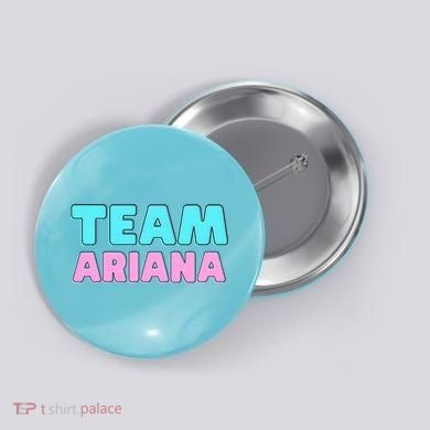 Team Ariana Vintage Design Button
