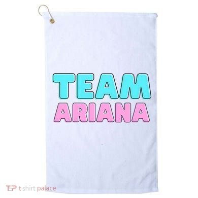 Team Ariana Vintage Design Golf Towel