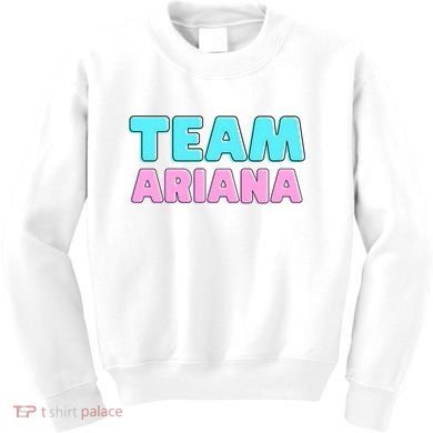 Team Ariana Vintage Design Kids Sweatshirt