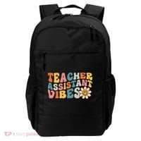 Teacher Assistant Vibes School Teacher Assistant Backpack thumb 0