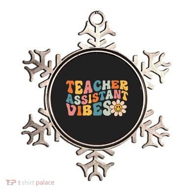 Teacher Assistant Vibes School Teacher Assistant Ornament