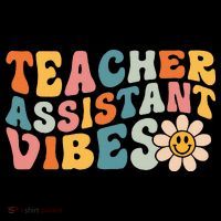 Teacher Assistant Vibes School Teacher Assistant Baby Bodysuit thumb 2