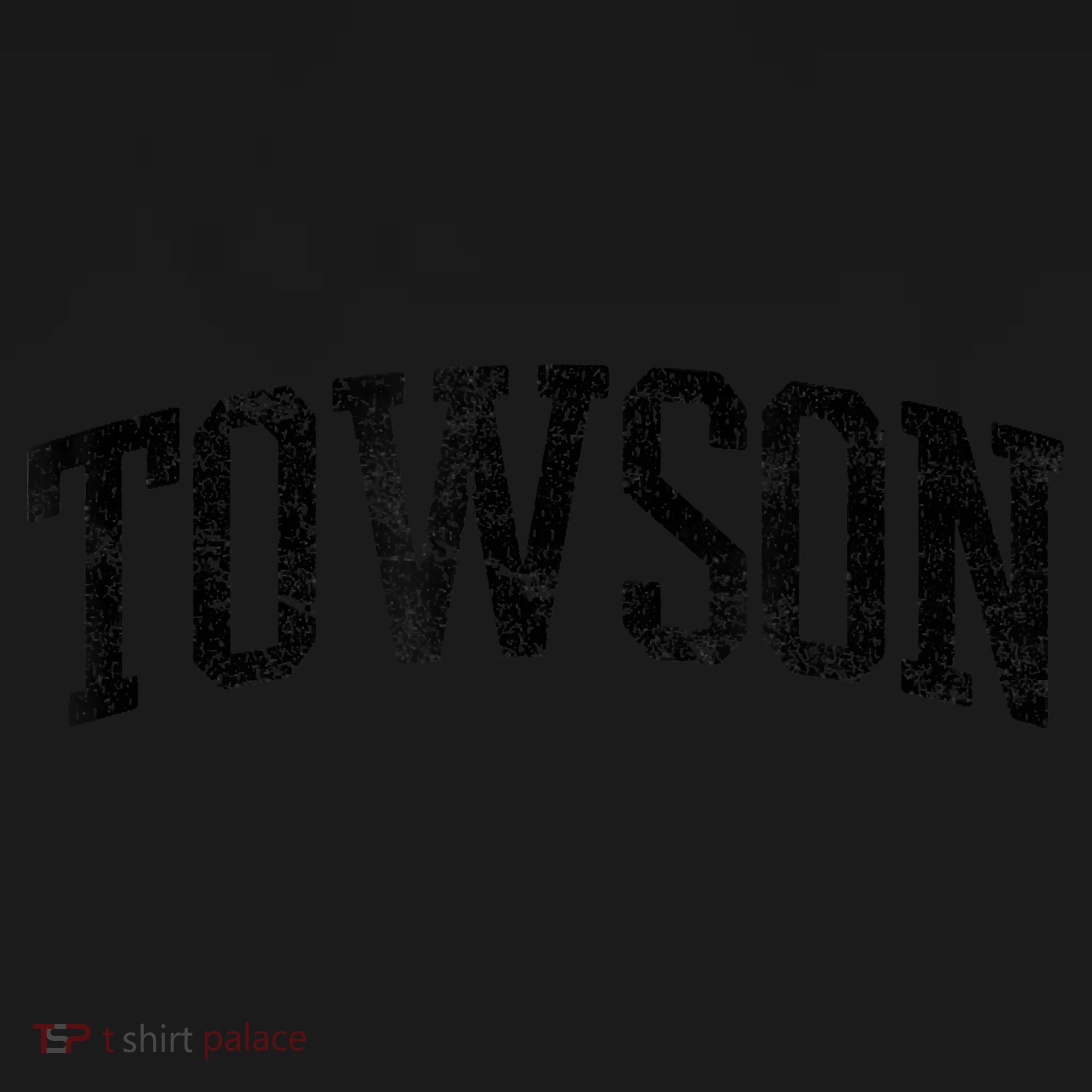 Towson Arch Vintage Retro College Athletic Sports T-Shirt