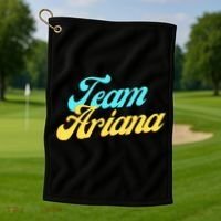 Team Ariana VPR Pump Rules Golf Towel thumb 1