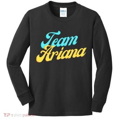 Team Ariana VPR Pump Rules Kids Long Sleeve Shirt