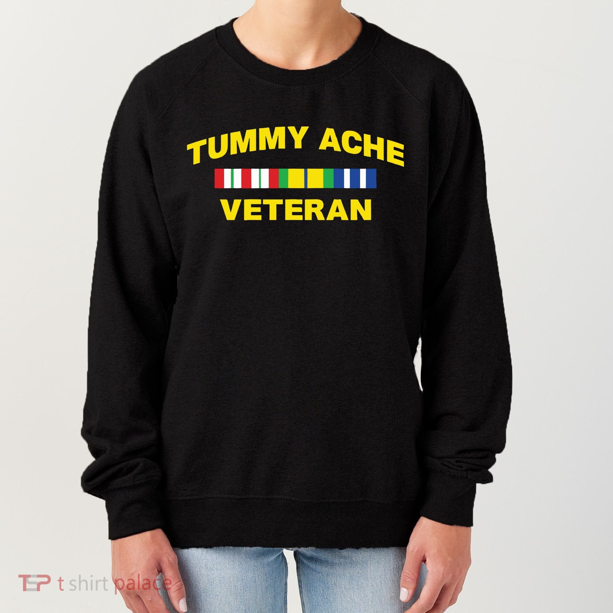 Tummy Ache Veteran Women's Sweatshirt
