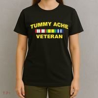 Tummy Ache Veteran T-Shirt thumb 4