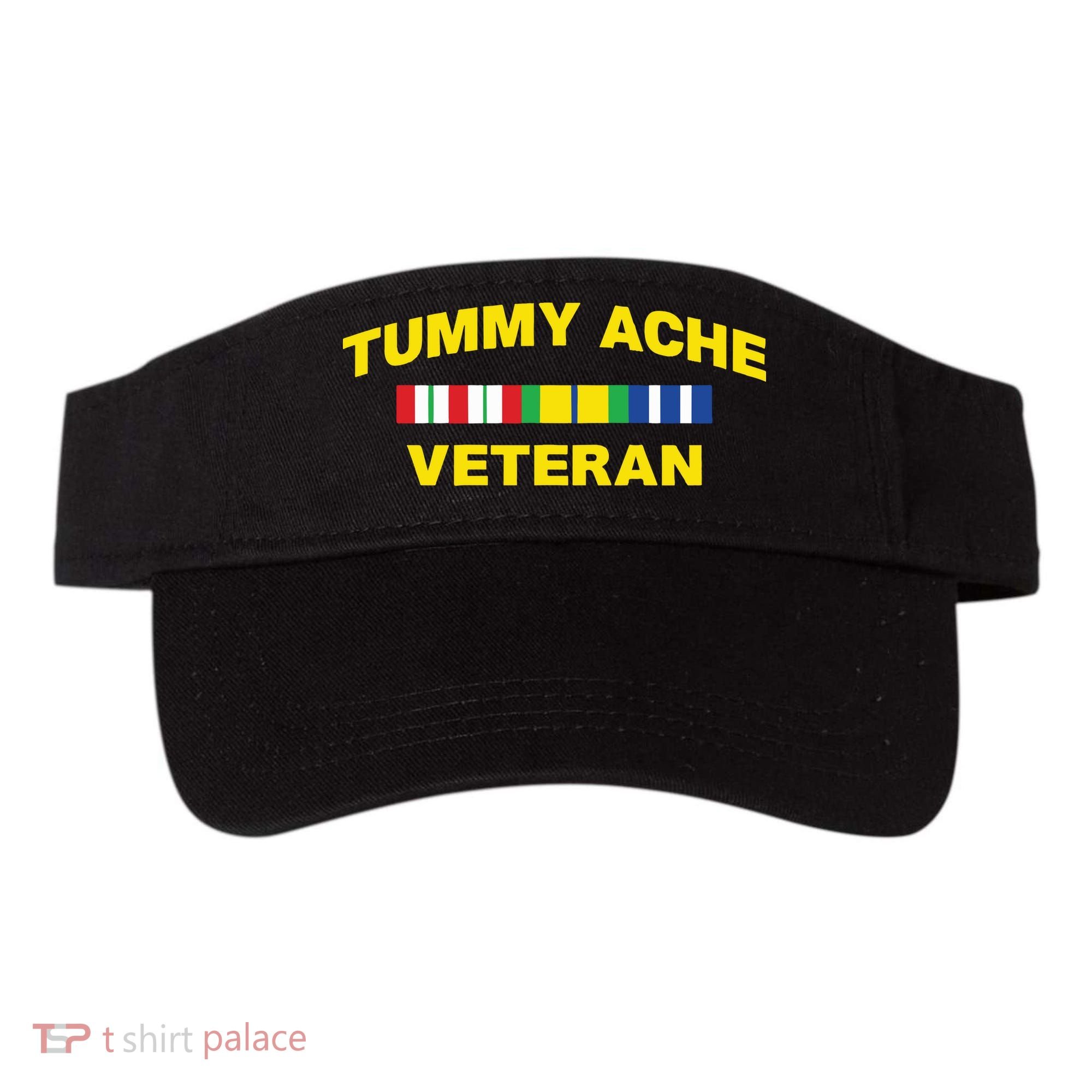 Tummy Ache Veteran Visor