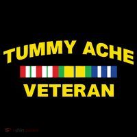 Tummy Ache Veteran Women's Long Sleeve Shirt thumb 2