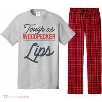 Tough As Woodpecker Lips Bird Animal Nature Pajama Set thumb 0
