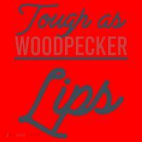 Tough As Woodpecker Lips Bird Animal Nature Santa Hat thumb 1