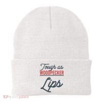 Tough As Woodpecker Lips Bird Animal Nature Beanie thumb 0