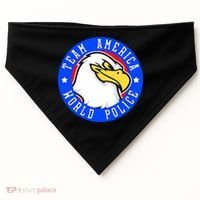 Team America World Police USA-Made Doggie Bandana thumb 0
