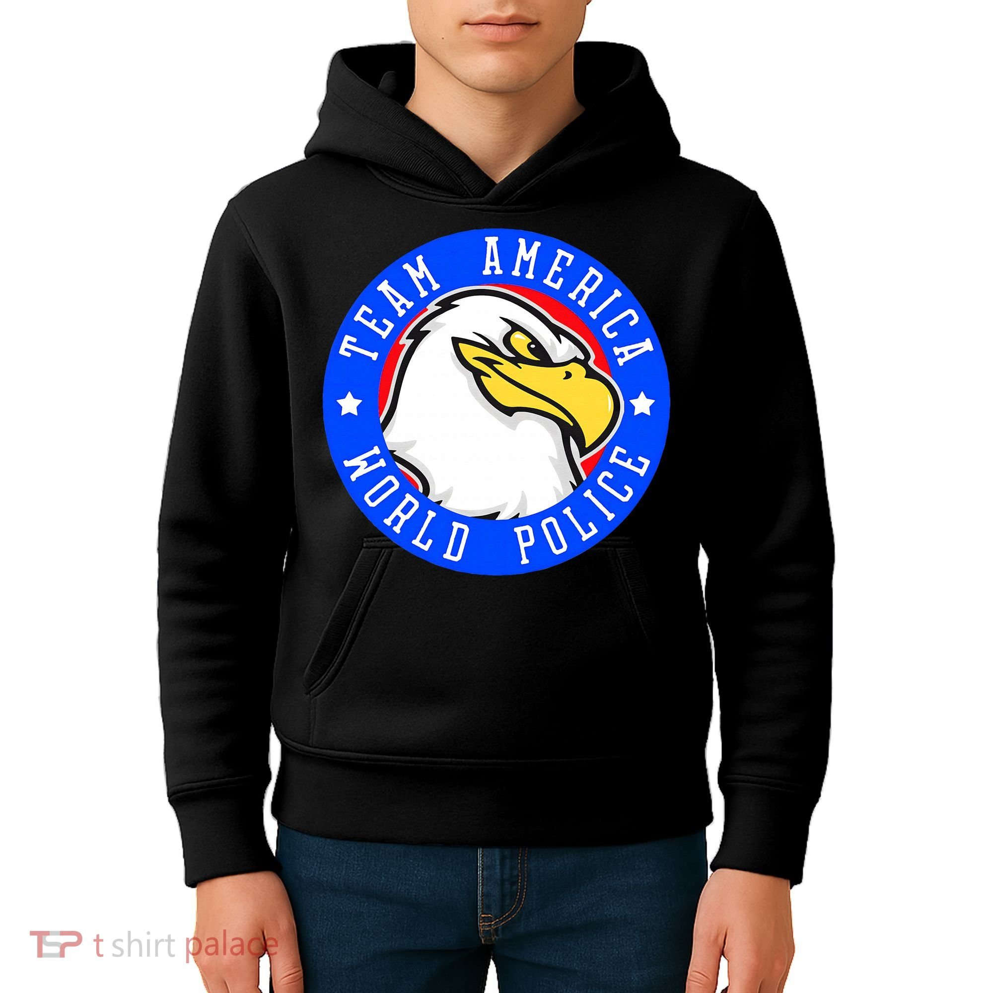 Team America World Police Kids Hoodie