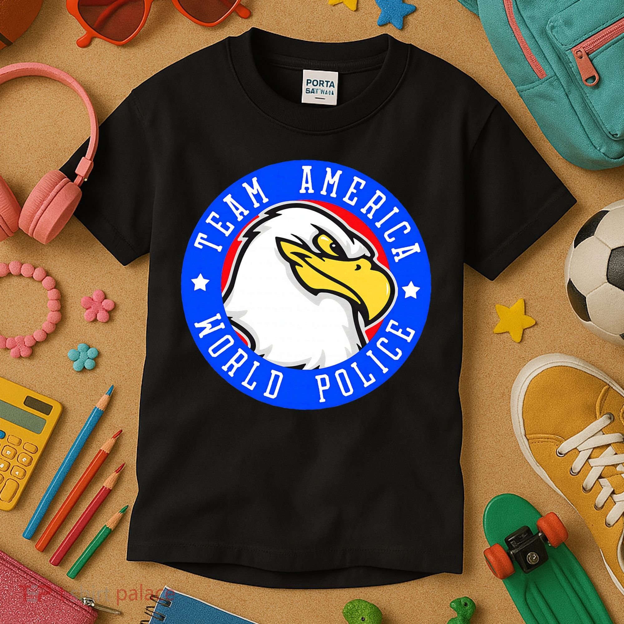 Team America World Police Kids T-Shirt