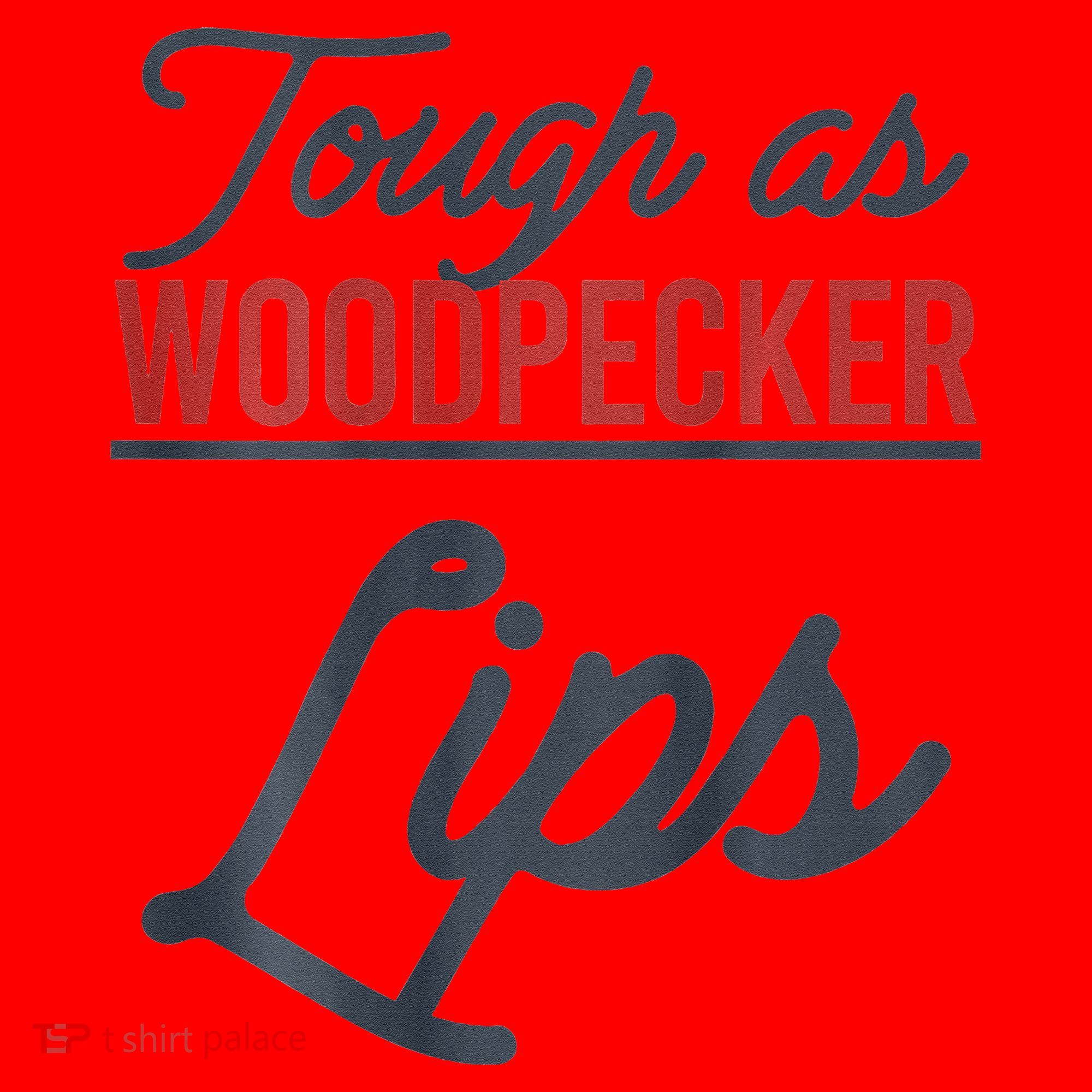 Tough As Woodpecker Lips Bird Animal Nature Santa Hat