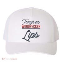Tough As Woodpecker Lips Bird Animal Nature Yupoong Adult 5-Panel Trucker Hat thumb 0
