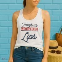 Tough As Woodpecker Lips Bird Animal Nature Women's Tank Top thumb 2