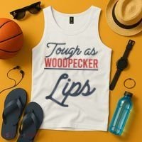 Tough As Woodpecker Lips Bird Animal Nature Tank Top thumb 4