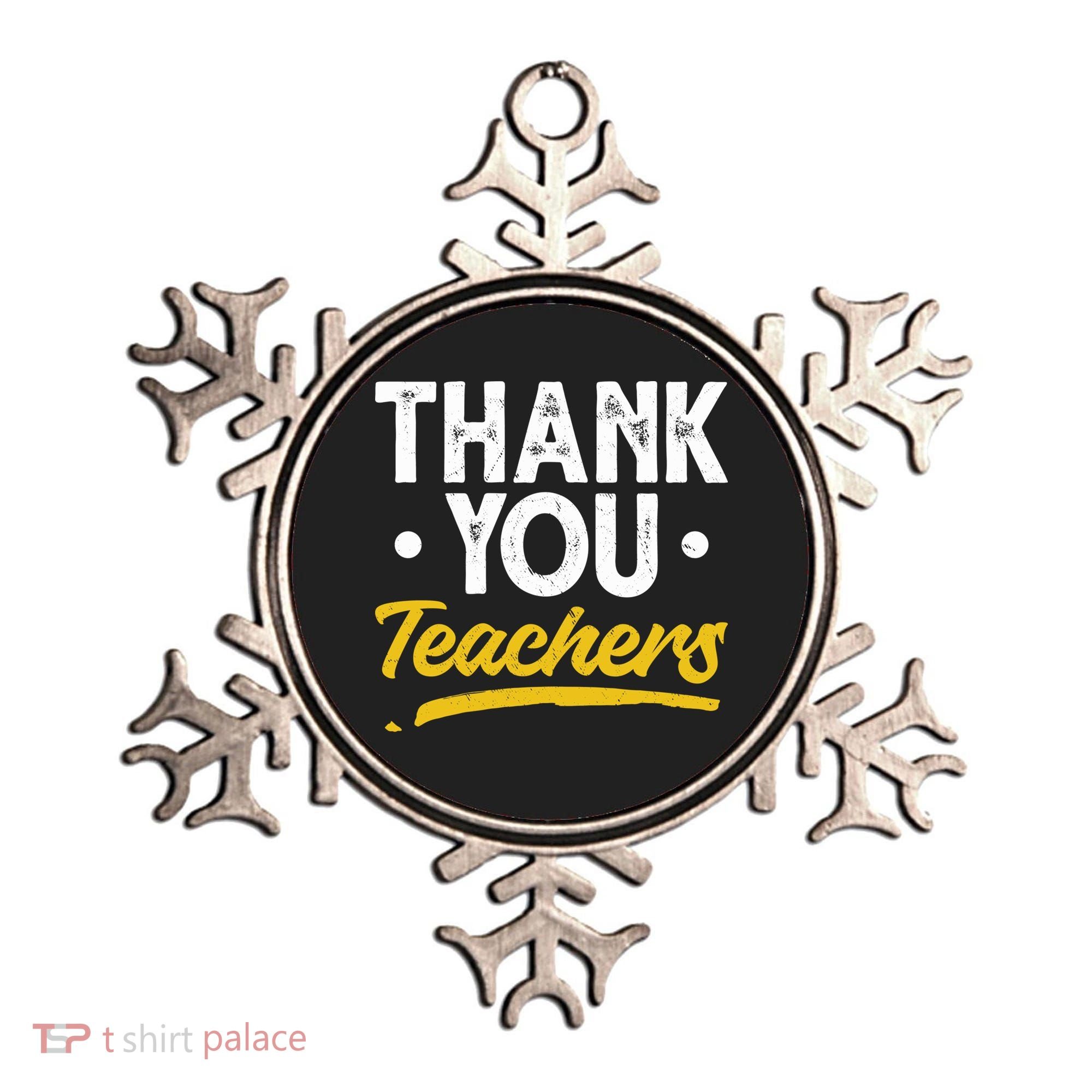 Teacher Appreciation Week Thank You Teachers Appreciation Gift Ornament