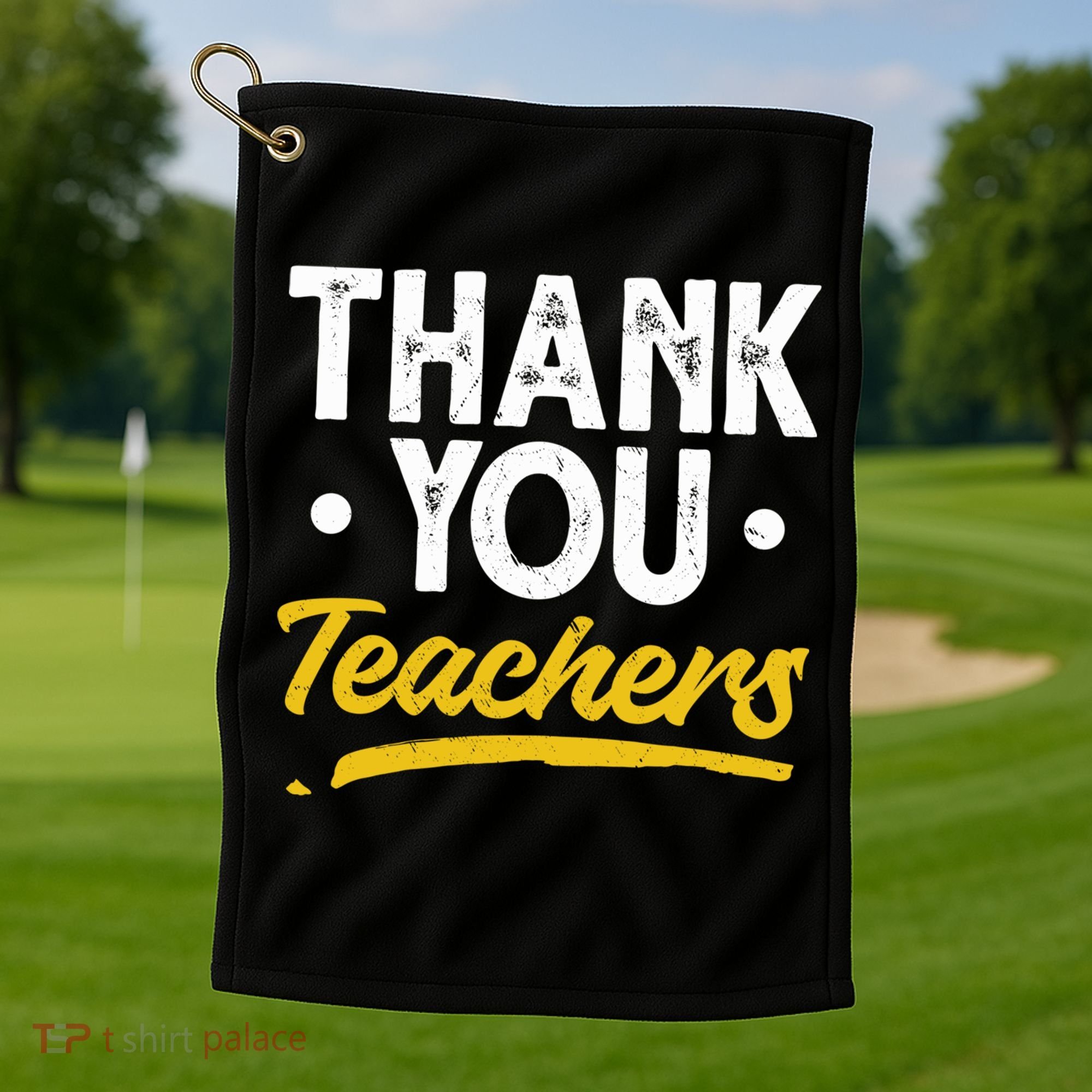 Teacher Appreciation Week Thank You Teachers Appreciation Gift Golf Towel