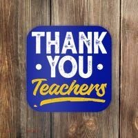 Teacher Appreciation Week Thank You Teachers Appreciation Gift Coaster thumb 0