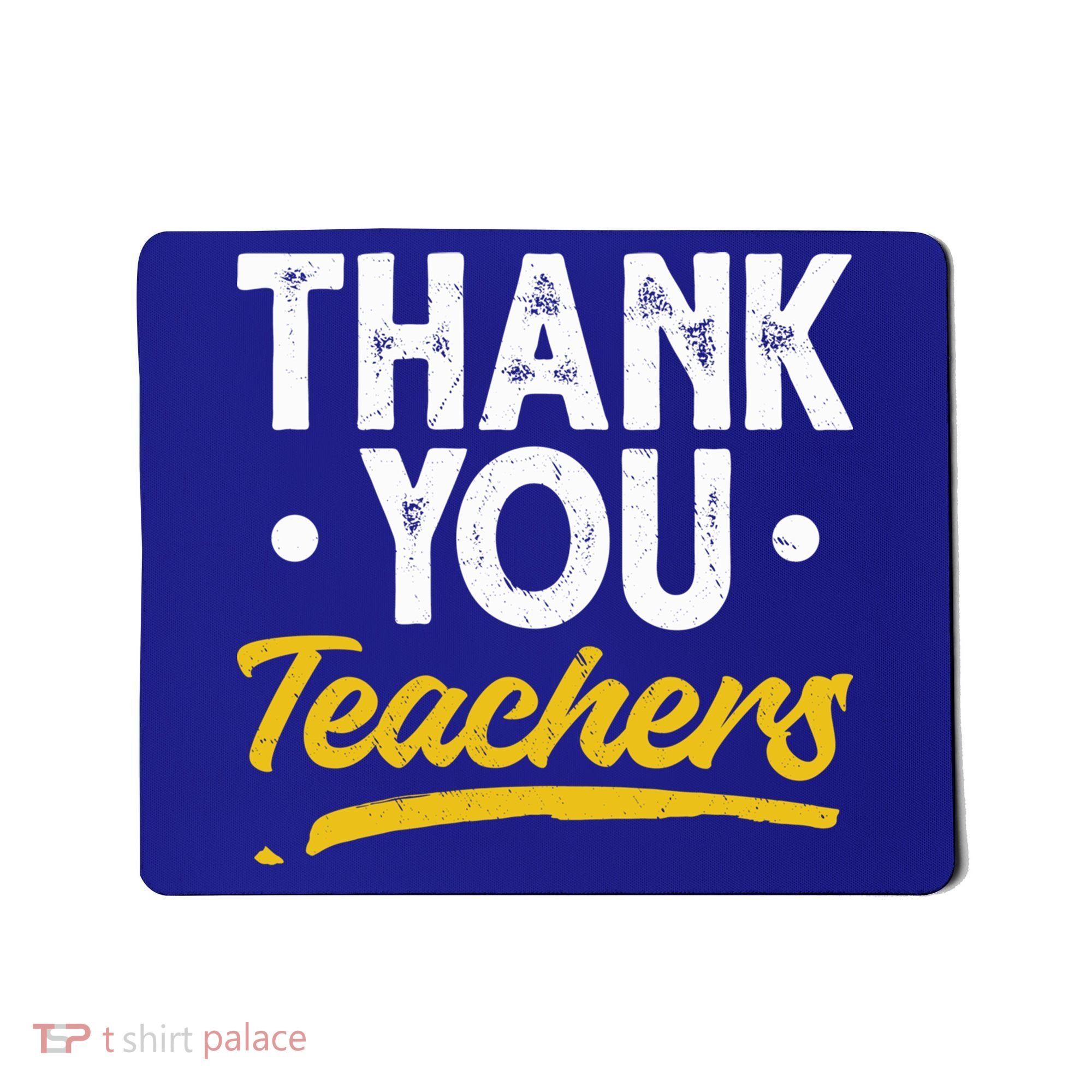 Teacher Appreciation Week Thank You Teachers Appreciation Gift Mousepad