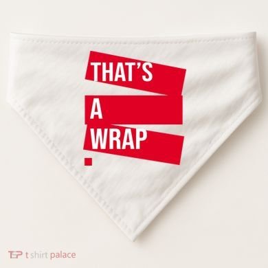 That's A Wrap USA-Made Doggie Bandana