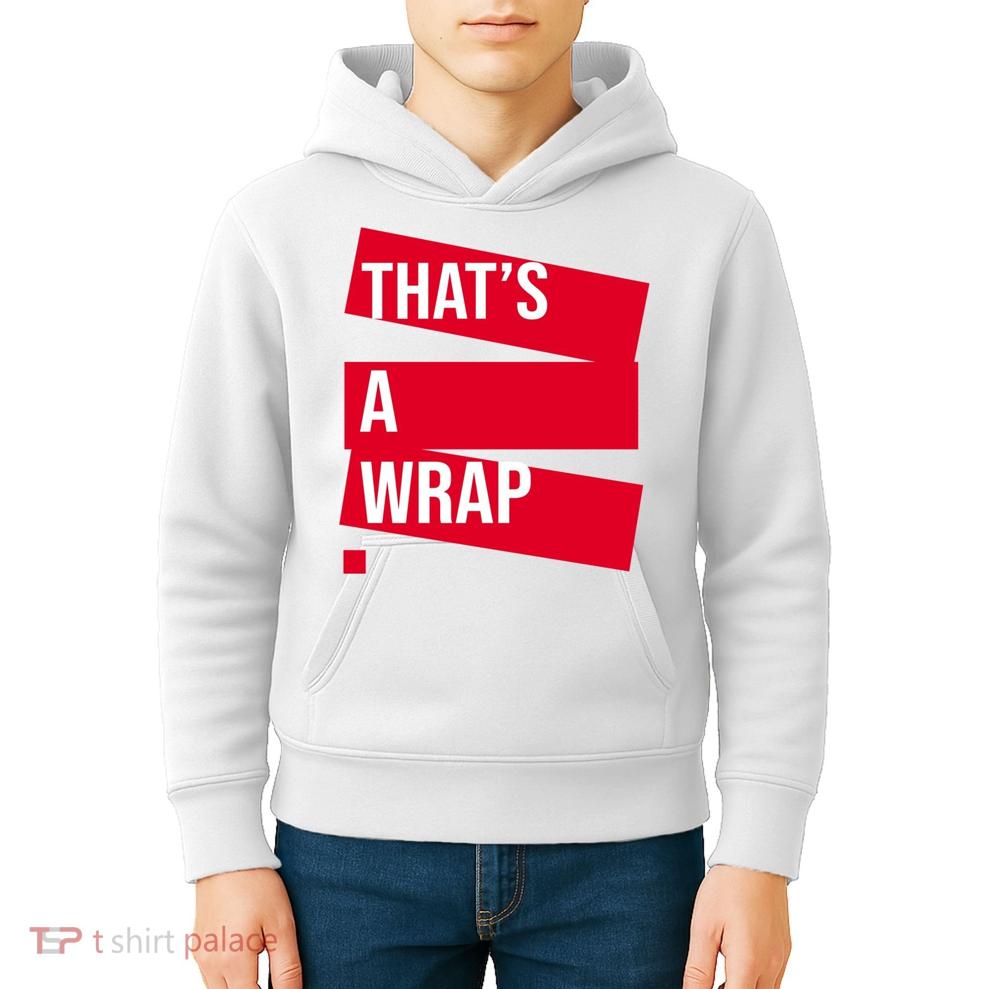 That's A Wrap Kids Hoodie