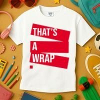 That's A Wrap Kids T-Shirt thumb 3