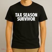 Tax Season Survivor T-Shirt thumb 3