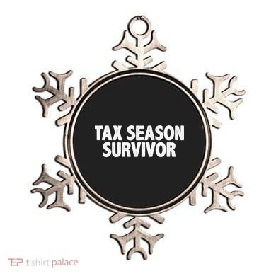 Tax Season Survivor Ornament