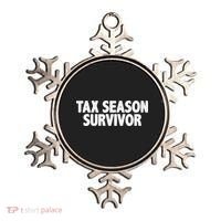 Tax Season Survivor Ornament thumb 0